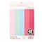 12 Pack: Pinks & Blues Glitter Cardstock Paper Pad by Recollections™, 4.5" x 7"